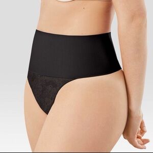 Maidenform self expressions women’s tame your tummy thong XL